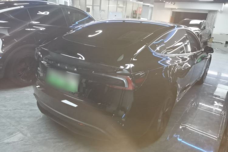 Used Tesla Model 3 2023 Rear-Wheel-Drive Version Rear Right 45 Deg