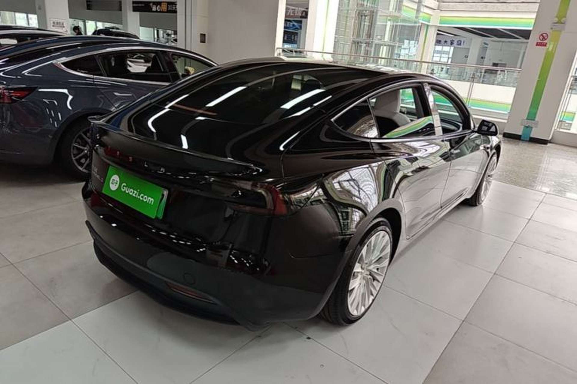 Used Tesla Model 3 2023 Rear-Wheel-Drive Version Rear Right 45 Deg