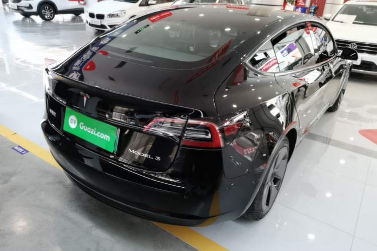 Used Tesla Model 3 2023 Rear-Wheel-Drive Version Rear Right 45 Deg