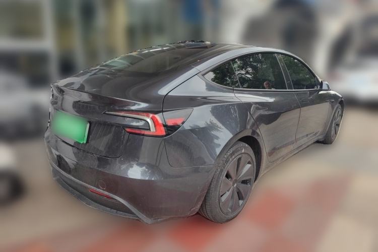 Used Tesla Model 3 2023 Rear-Wheel-Drive Version Rear Right 45 Deg