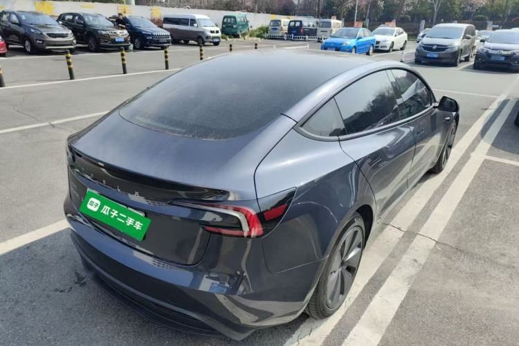 Used Tesla Model 3 2023 Rear-Wheel-Drive Version Rear Right 45 Deg