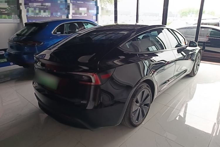Used Tesla Model 3 2023 Long-Range All-Wheel-Drive Version Rear Right 45 Deg