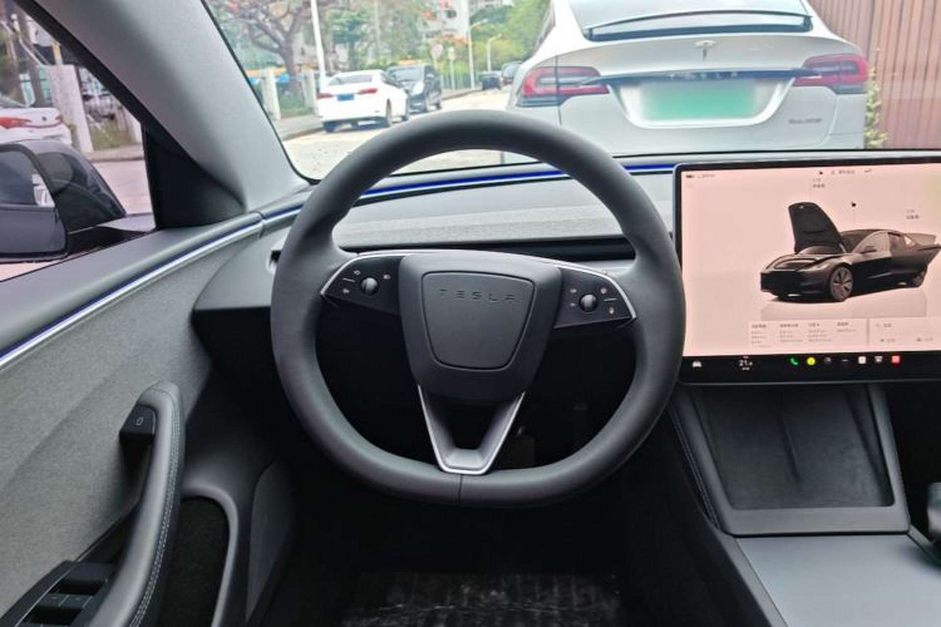 Used Tesla Model 3 2023 Rear-Wheel-Drive Version Steering Wheel