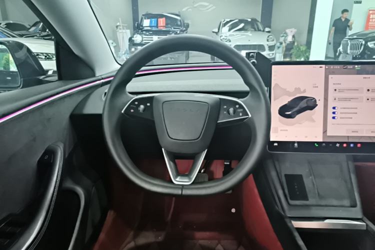 Used Tesla Model 3 2023 Long-Range All-Wheel-Drive Version Steering Wheel