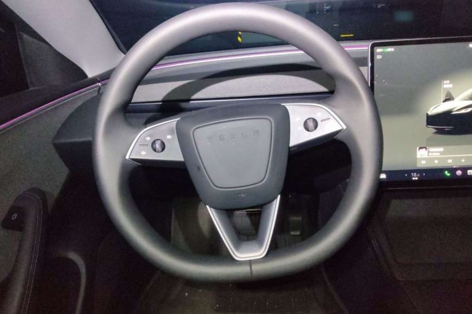 Used Tesla Model 3 2023 Rear-Wheel-Drive Version Steering Wheel
