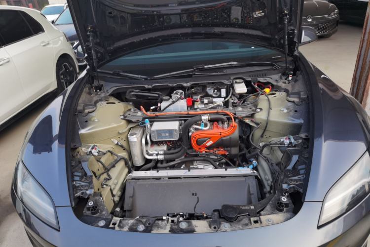 Used Tesla Model 3 2023 Long-Range All-Wheel-Drive Version Engine Bay