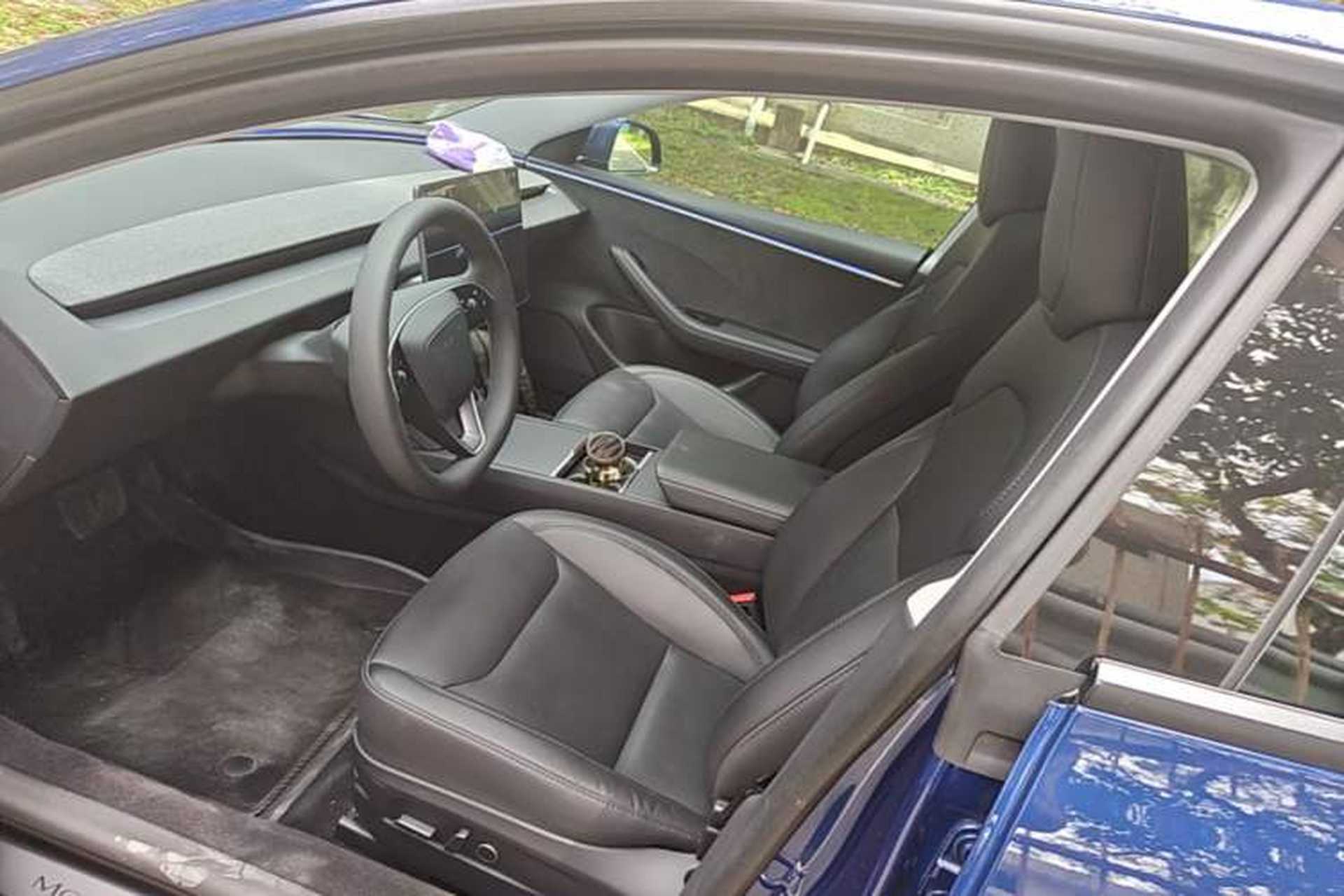 Used Tesla Model 3 2023 Long-Range All-Wheel-Drive Version Left Front Seat