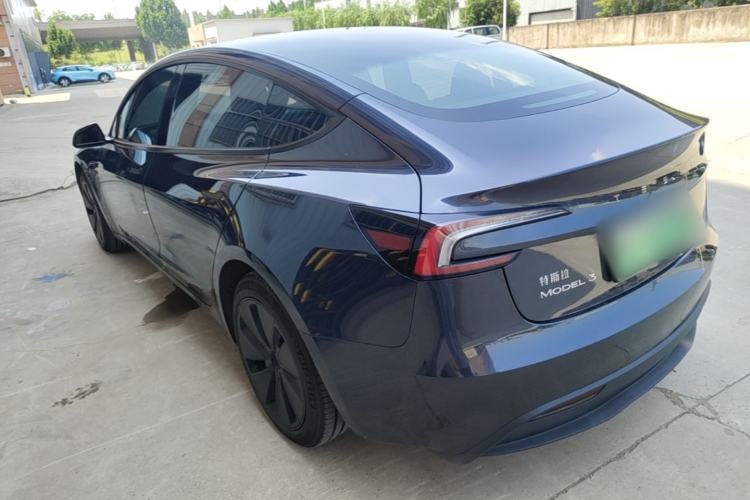 Used Tesla Model 3 2023 Rear-Wheel-Drive Version Rear Left 45 Deg