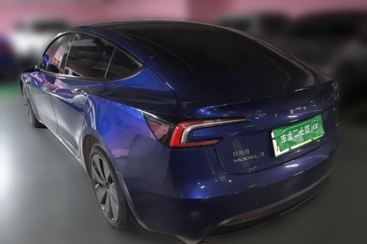 Used Tesla Model 3 2023 Rear-Wheel-Drive Version Rear Left 45 Deg