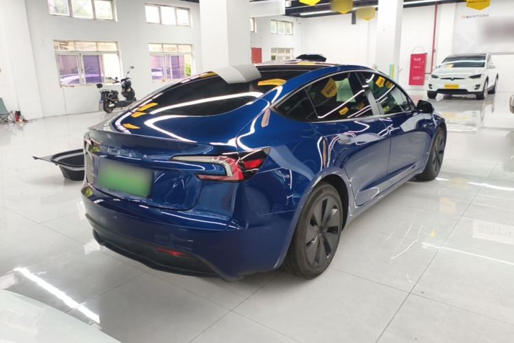 Used Tesla Model 3 2023 Rear-Wheel-Drive Version Rear Right 45 Deg