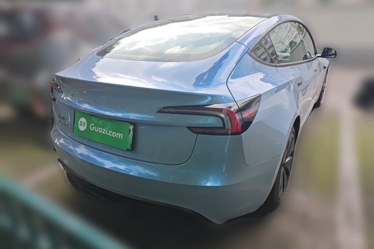 Used Tesla Model 3 2023 Rear-Wheel-Drive Version Rear Right 45 Deg