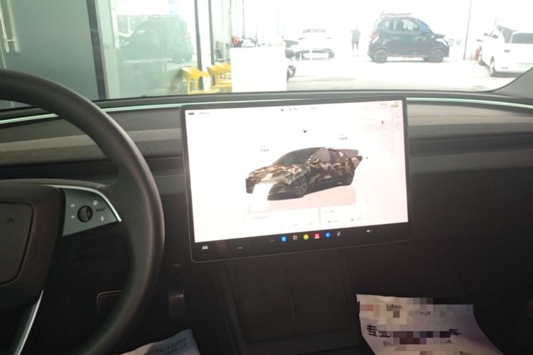 Used Tesla Model 3 2023 Rear-Wheel-Drive Version Audio And AC Panel