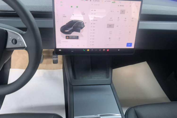 Used Tesla Model 3 2023 Rear-Wheel-Drive Version Audio And AC Panel