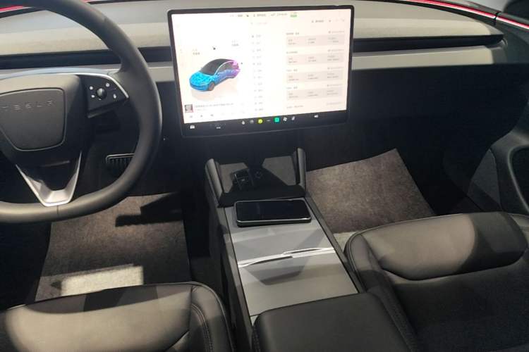 Used Tesla Model 3 2023 Rear-Wheel-Drive Version Audio And AC Panel