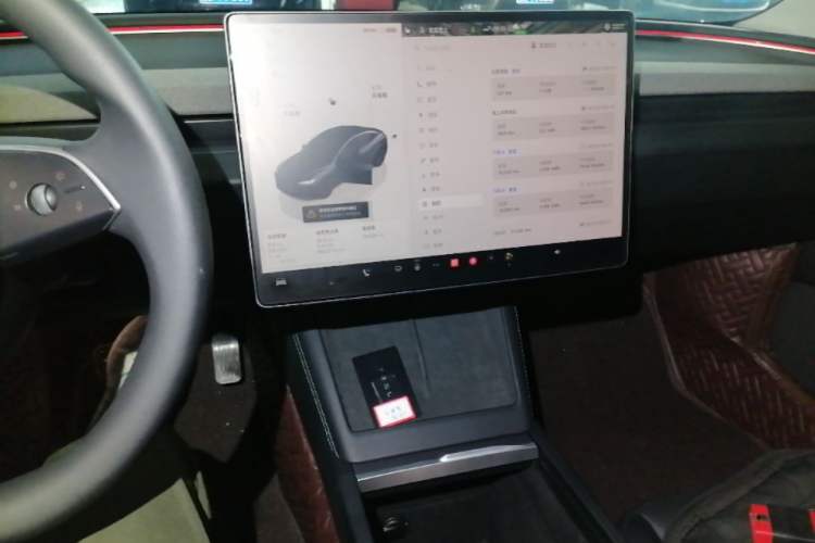 Used Tesla Model 3 2023 Rear-Wheel-Drive Version Audio And AC Panel