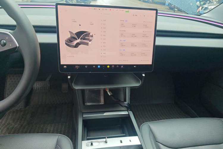 Used Tesla Model 3 2023 Rear-Wheel-Drive Version Audio And AC Panel