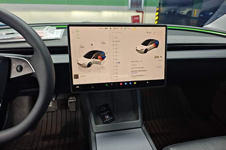 Used Tesla Model 3 2023 Rear-Wheel-Drive Version Audio And AC Panel