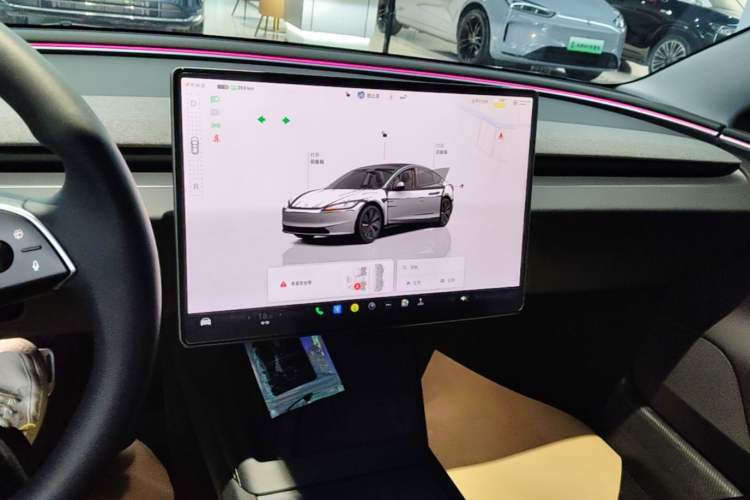 Used Tesla Model 3 2023 Rear-Wheel-Drive Version Audio And AC Panel