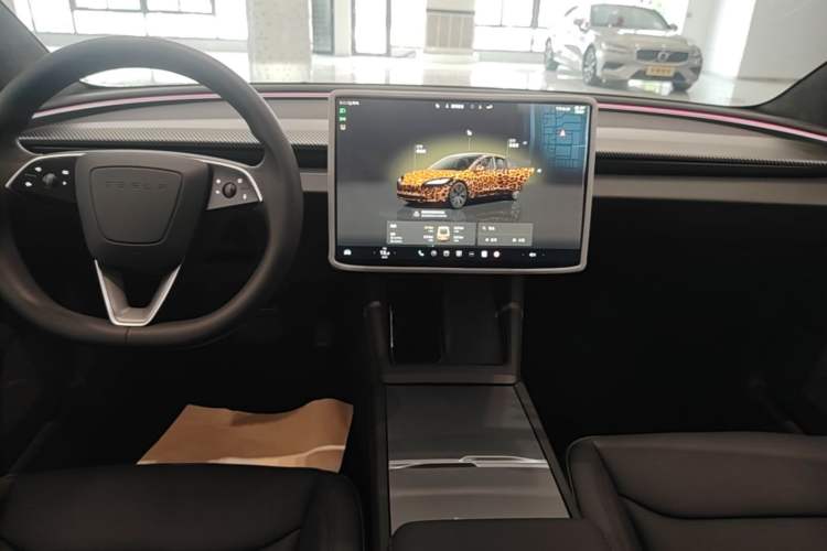 Used Tesla Model 3 2023 Rear-Wheel-Drive Version Audio And AC Panel