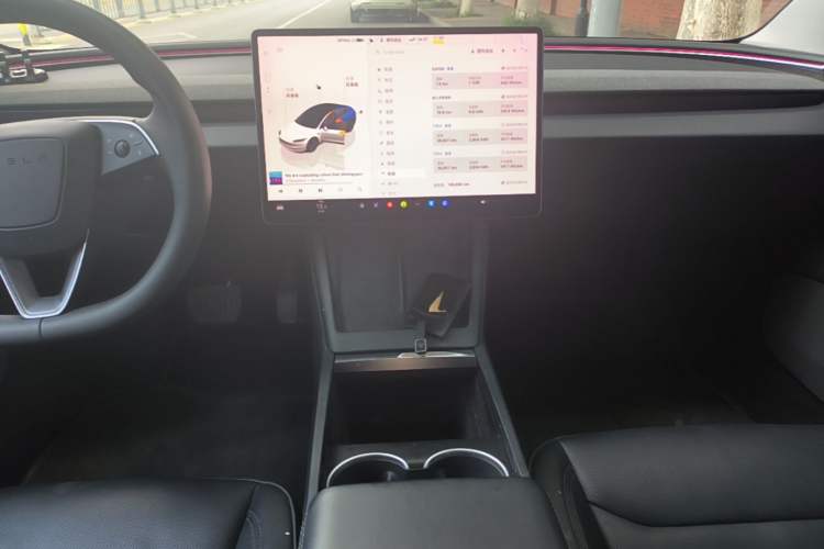 Used Tesla Model 3 2023 Rear-Wheel-Drive Version Audio And AC Panel