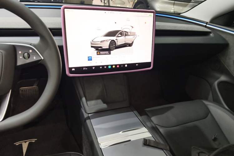 Used Tesla Model 3 2023 Long-Range All-Wheel-Drive Version Audio And AC Panel