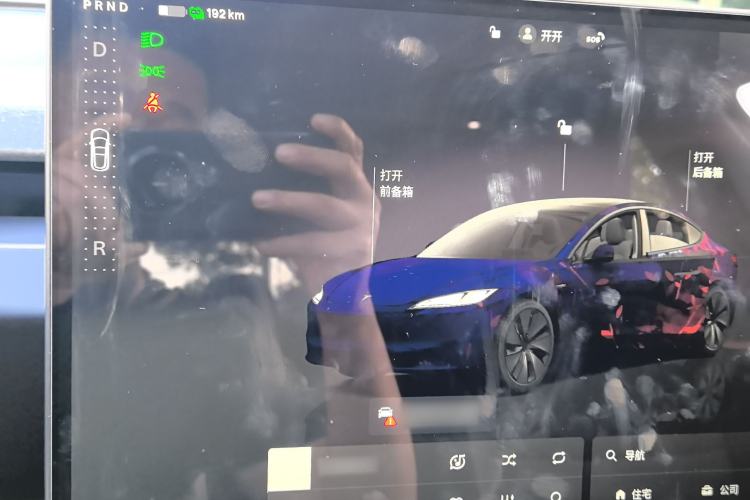 Used Tesla Model 3 2023 Long-Range All-Wheel-Drive Version Audio And AC Panel