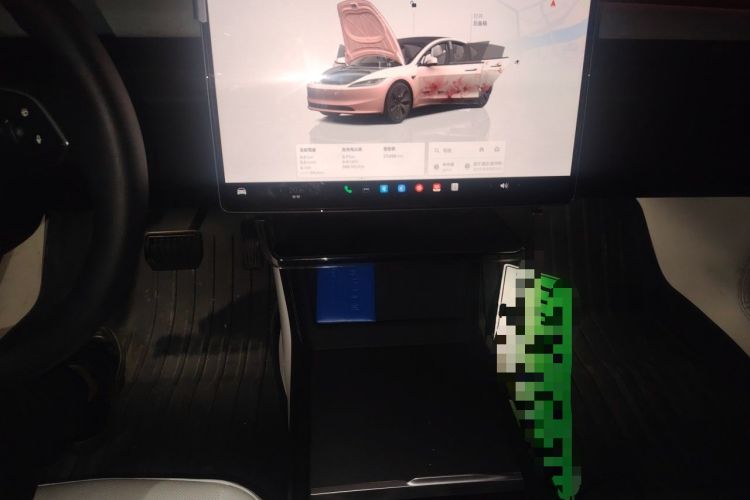 Used Tesla Model 3 2023 Long-Range All-Wheel-Drive Version Audio And AC Panel