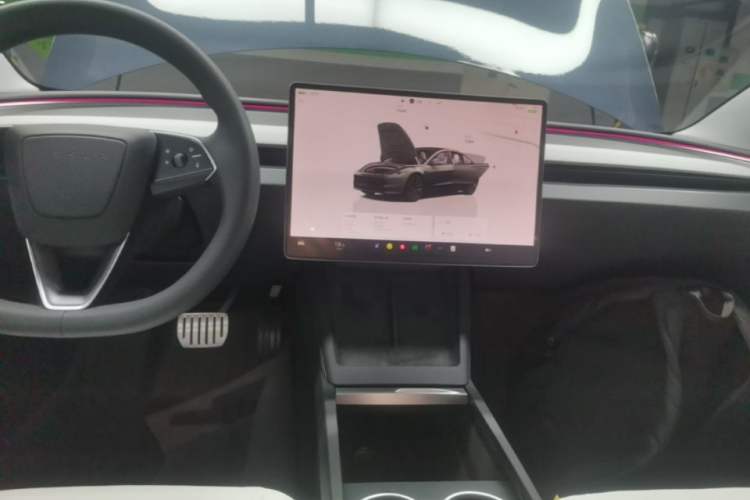 Used Tesla Model 3 2023 Long-Range All-Wheel-Drive Version Audio And AC Panel