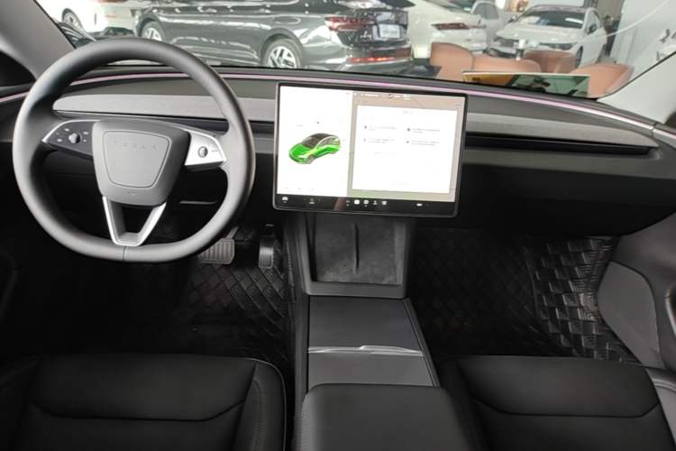 Used Tesla Model 3 2023 Rear-Wheel-Drive Version Audio And AC Panel
