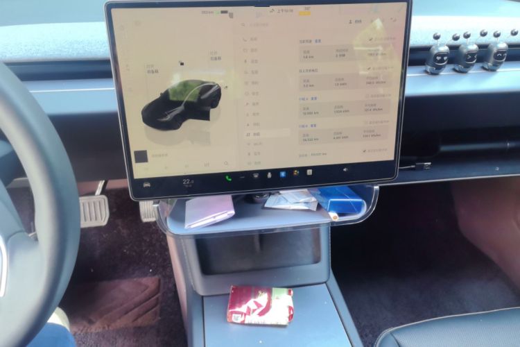 Used Tesla Model 3 2023 Rear-Wheel-Drive Version Audio And AC Panel