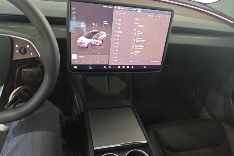 Used Tesla Model 3 2023 Rear-Wheel-Drive Version Audio And AC Panel