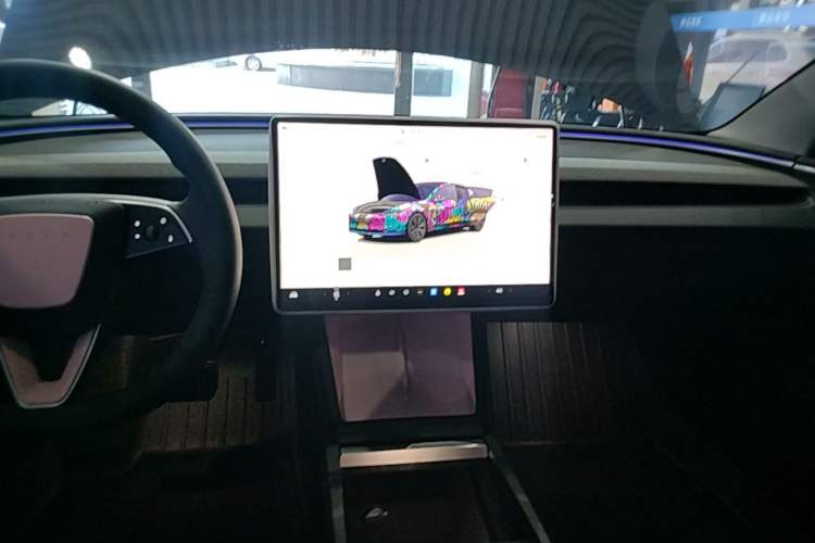 Used Tesla Model 3 2023 Rear-Wheel-Drive Version Audio And AC Panel
