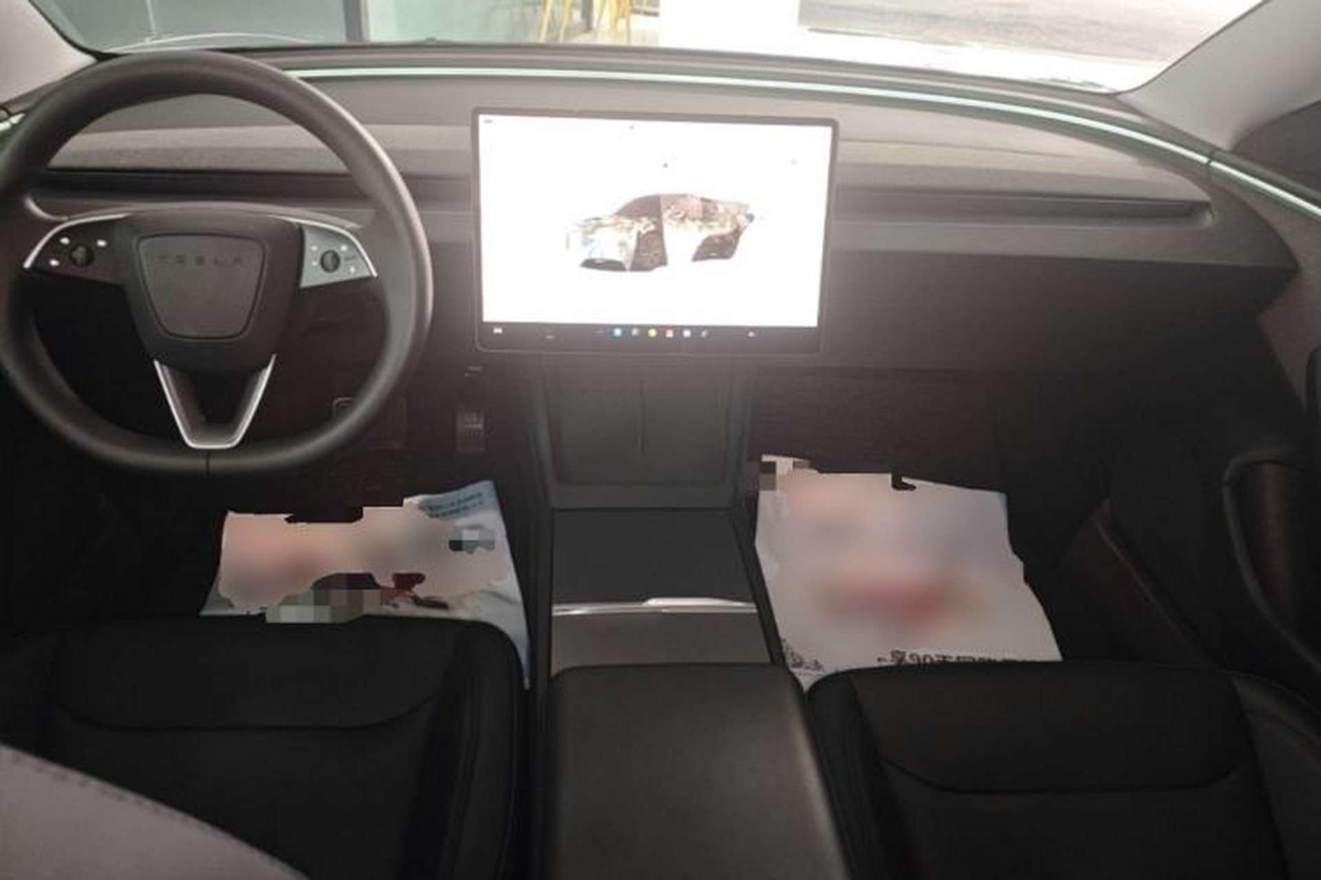 Used Tesla Model 3 2023 Rear-Wheel-Drive Version Center Console