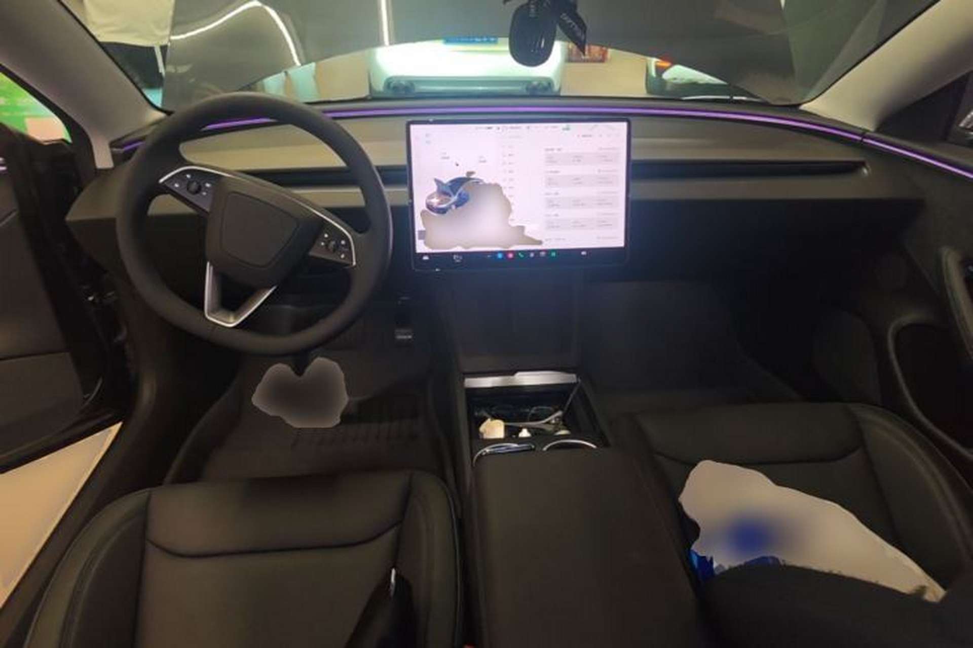Used Tesla Model 3 2023 Long-Range All-Wheel-Drive Version Center Console