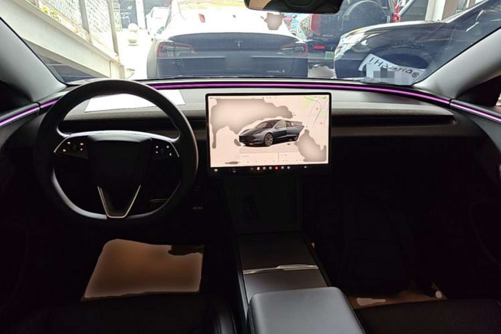 Used Tesla Model 3 2023 Rear-Wheel-Drive Version Center Console