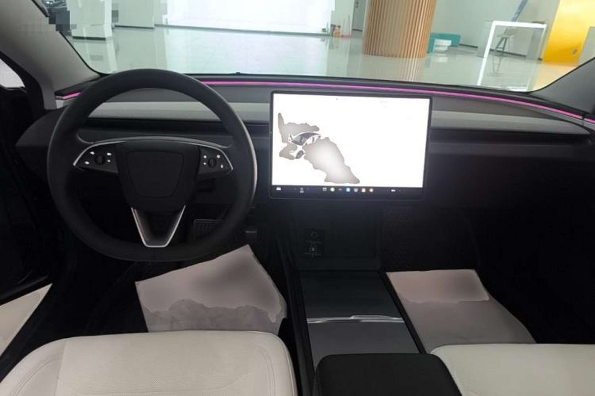 Used Tesla Model 3 2023 Rear-Wheel-Drive Version Center Console