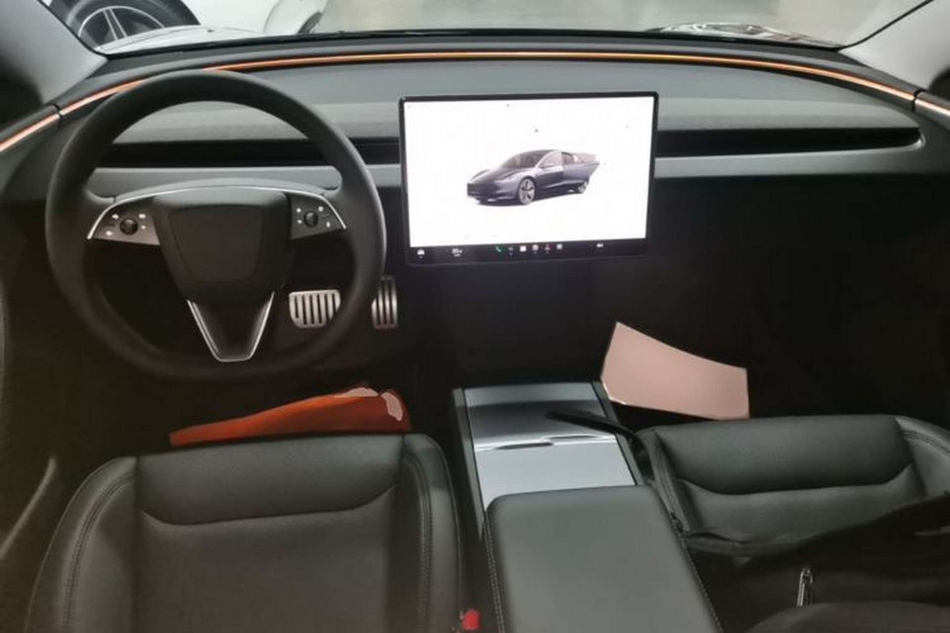 Used Tesla Model 3 2023 Rear-Wheel-Drive Version Center Console