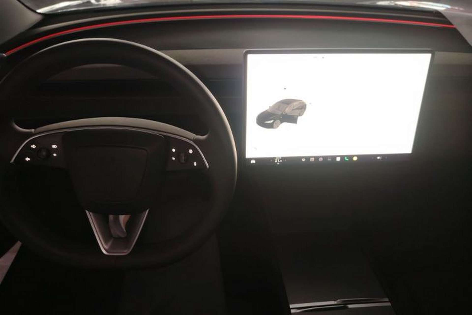 Used Tesla Model 3 2023 Long-Range All-Wheel-Drive Version Center Console