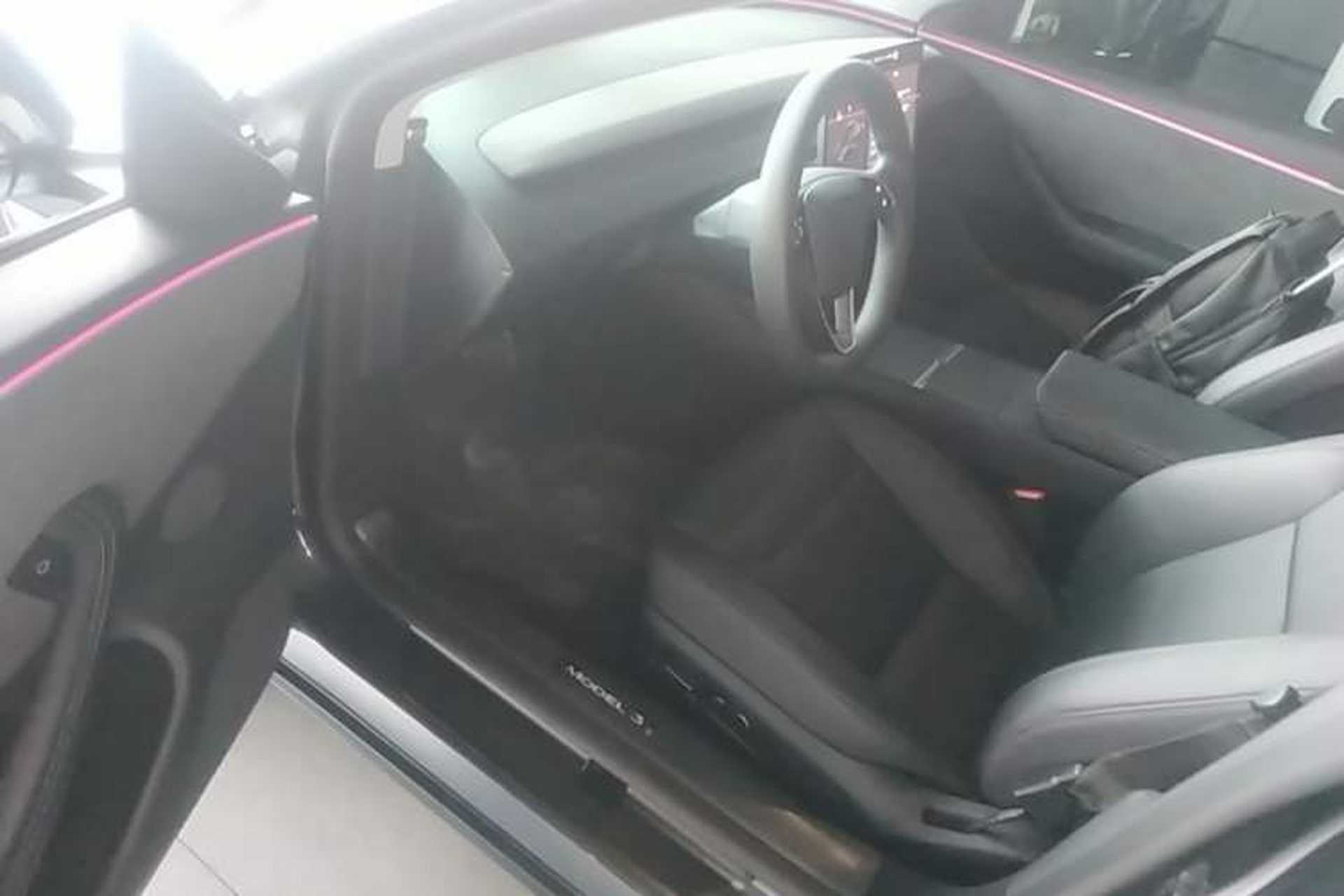 Used Tesla Model 3 2023 Long-Range All-Wheel-Drive Version Driver Seat