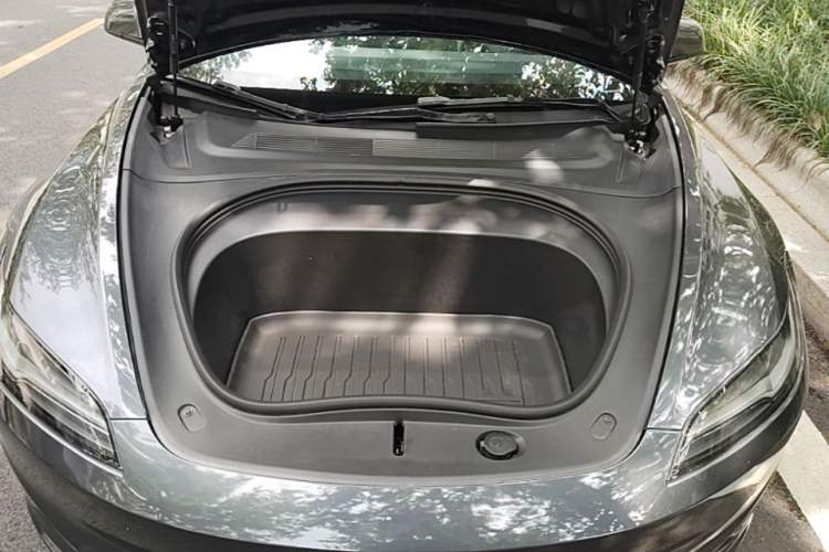 Used Tesla Model 3 2023 Long-Range All-Wheel-Drive Version Engine Bay