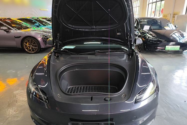 Used Tesla Model 3 2023 Long-Range All-Wheel-Drive Version Engine Bay