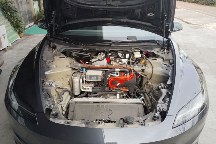 Used Tesla Model 3 2023 Long-Range All-Wheel-Drive Version Engine Bay