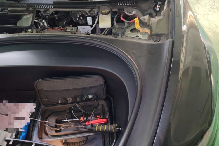 Used Tesla Model 3 2023 Long-Range All-Wheel-Drive Version Engine Bay Left