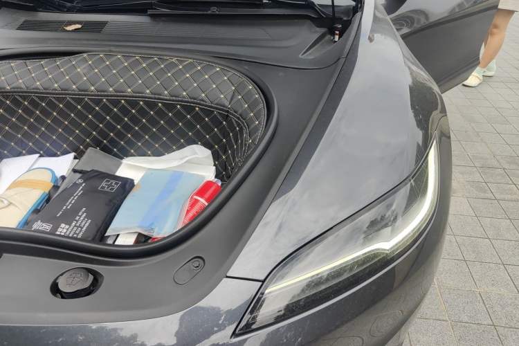 Used Tesla Model 3 2023 Long-Range All-Wheel-Drive Version Engine Bay Left