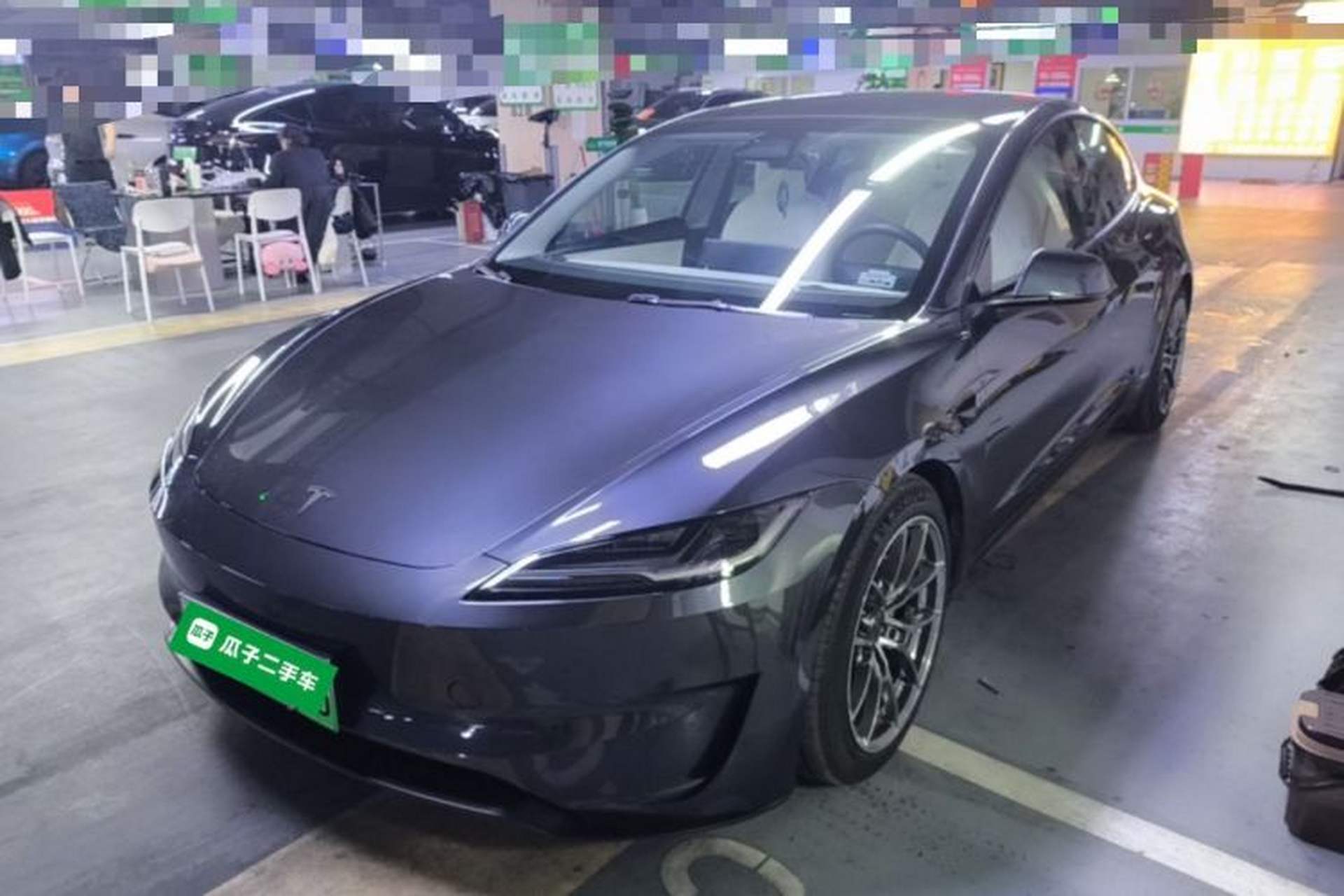 Used Tesla Model 3 2023 Long-Range All-Wheel-Drive Version Front Left 45 Deg