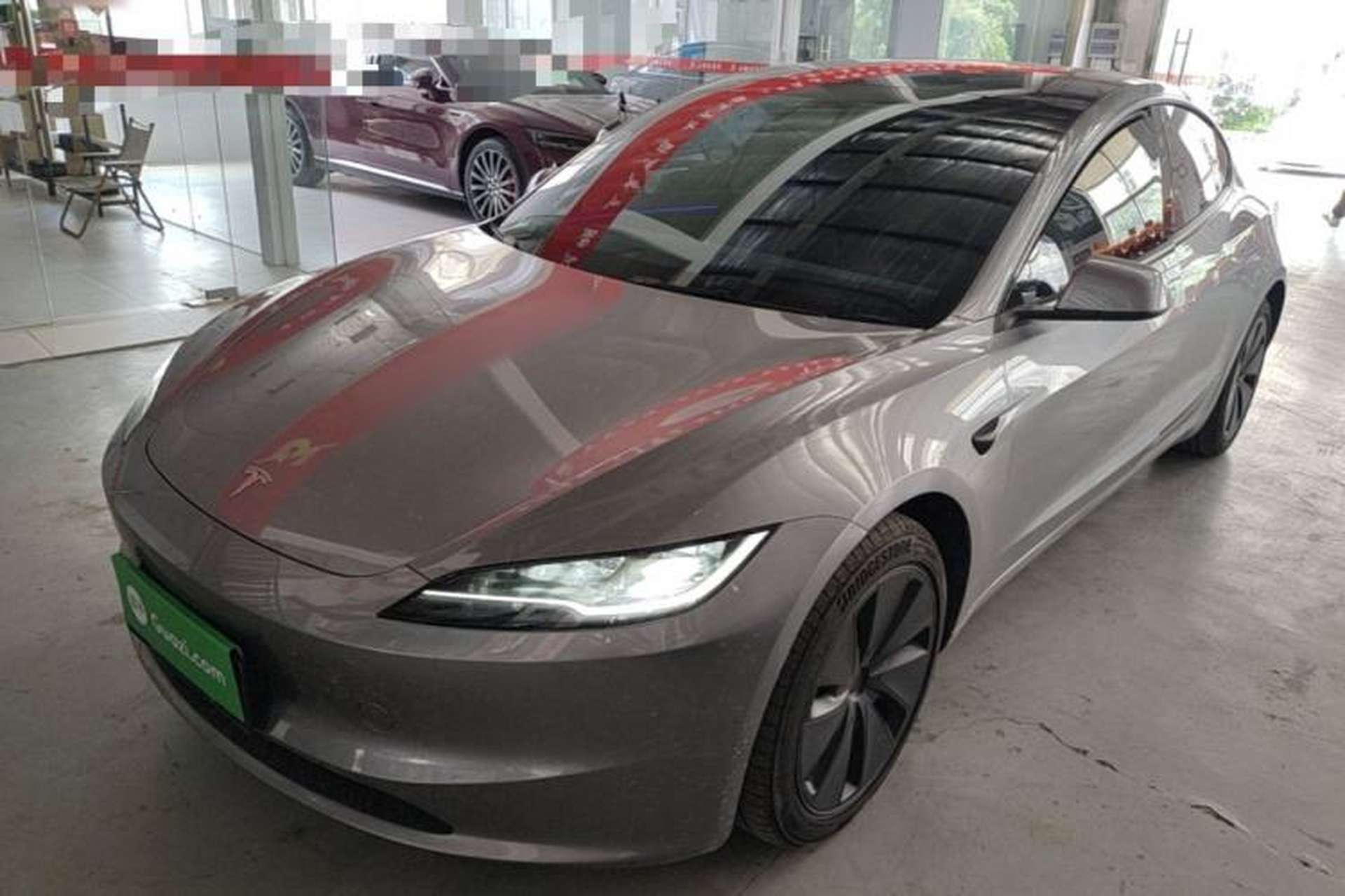 Used Tesla Model 3 2023 Long-Range All-Wheel-Drive Version Front Left 45 Deg