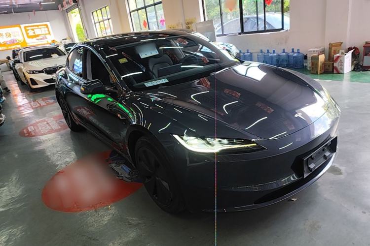 Used Tesla Model 3 2023 Long-Range All-Wheel-Drive Version Front Right 45 Deg