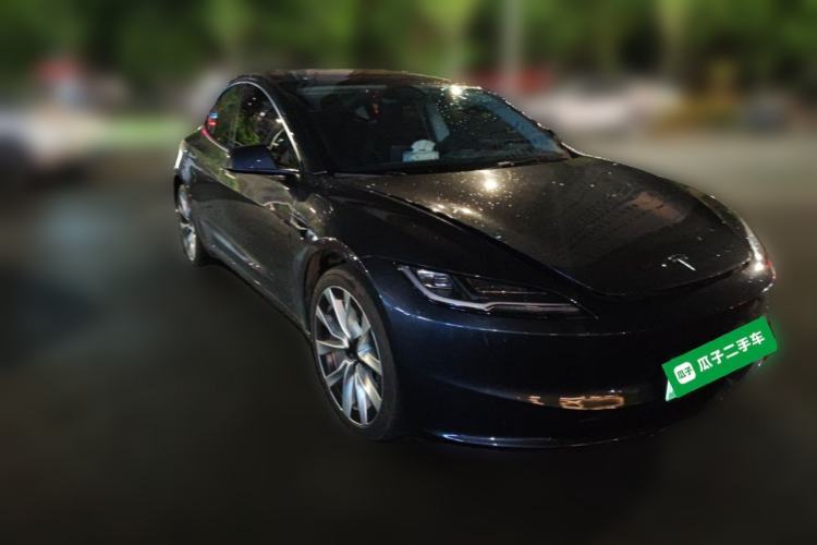Used Tesla Model 3 2023 Long-Range All-Wheel-Drive Version Front Right 45 Deg