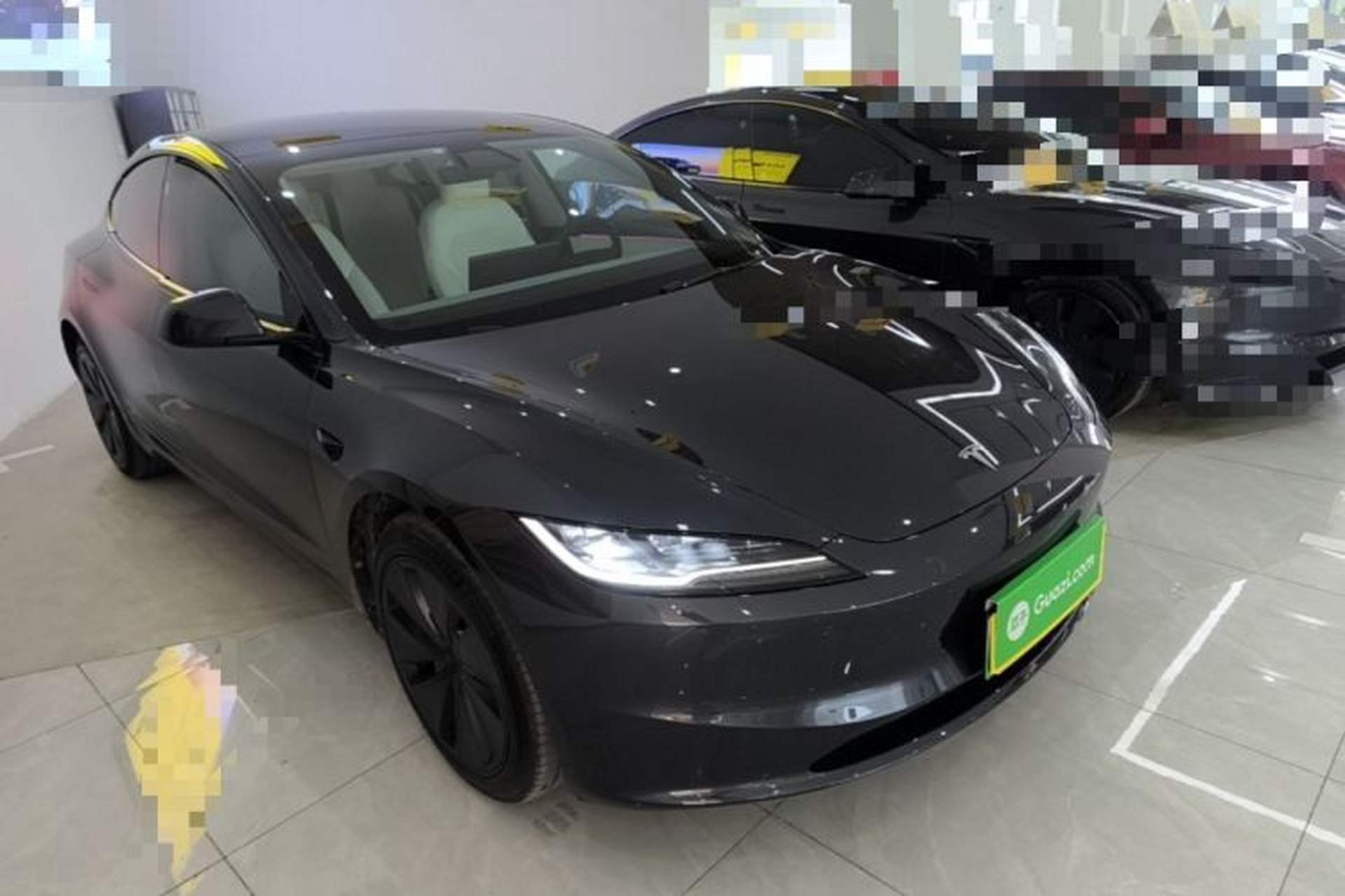 Used Tesla Model 3 2023 Rear-Wheel-Drive Version Front Right 45 Deg