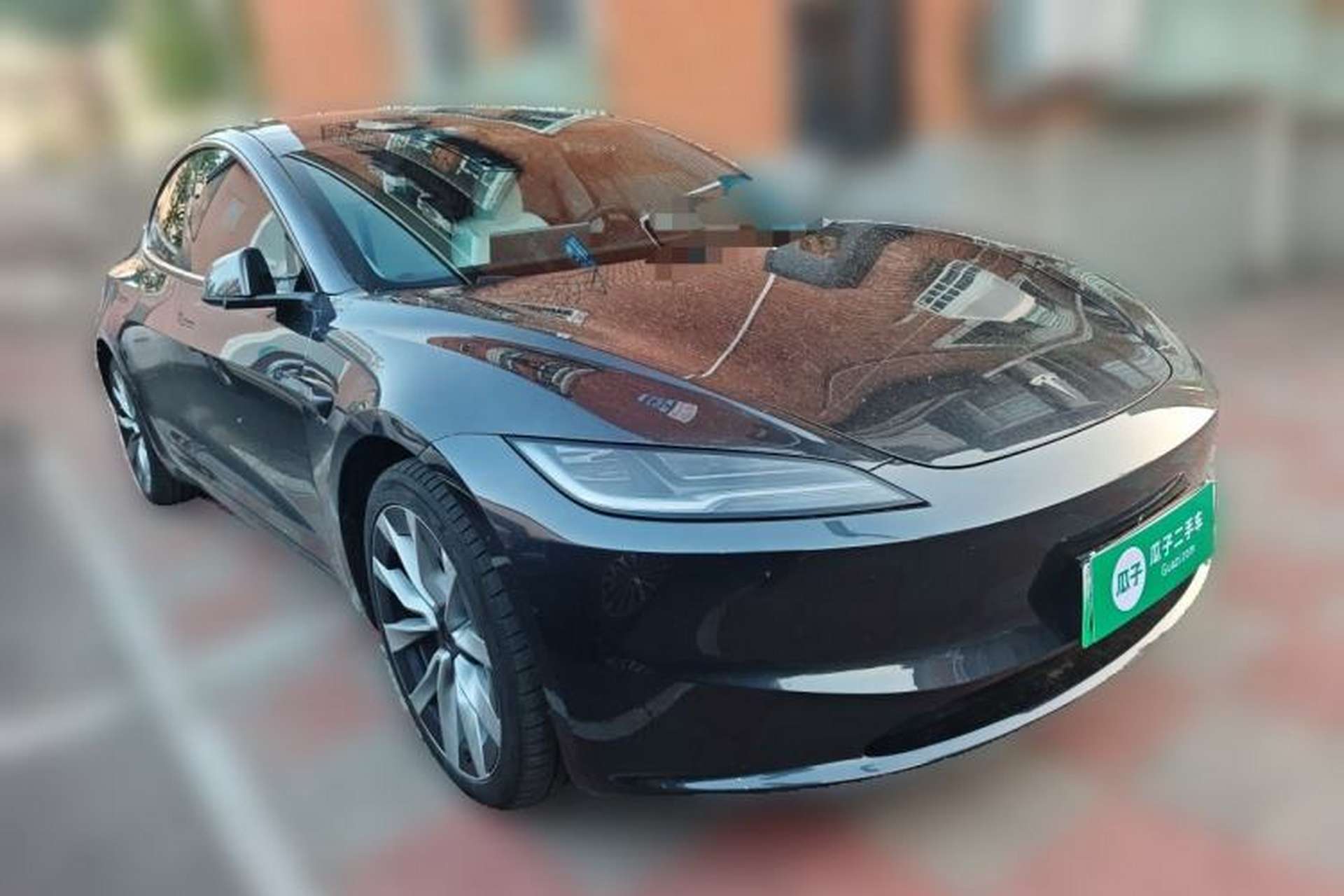 Used Tesla Model 3 2023 Long-Range All-Wheel-Drive Version Front Right 45 Deg